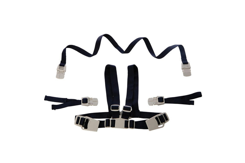 2x Dreambaby Kids Children Walking High Chair Safety Harness Reins Strap Navy