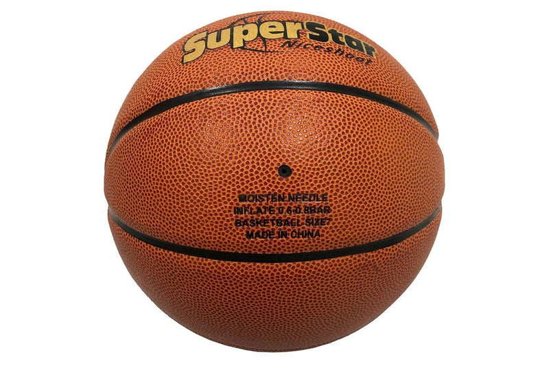 Silver Fern Basketball Match Ball - SuperStar - Size 7