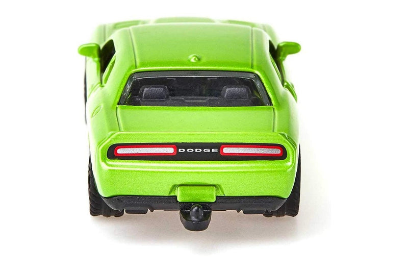 2x Siku Dodge Challenger SRT Hellcat Green Diecast Kids Children Toy Car 3y+