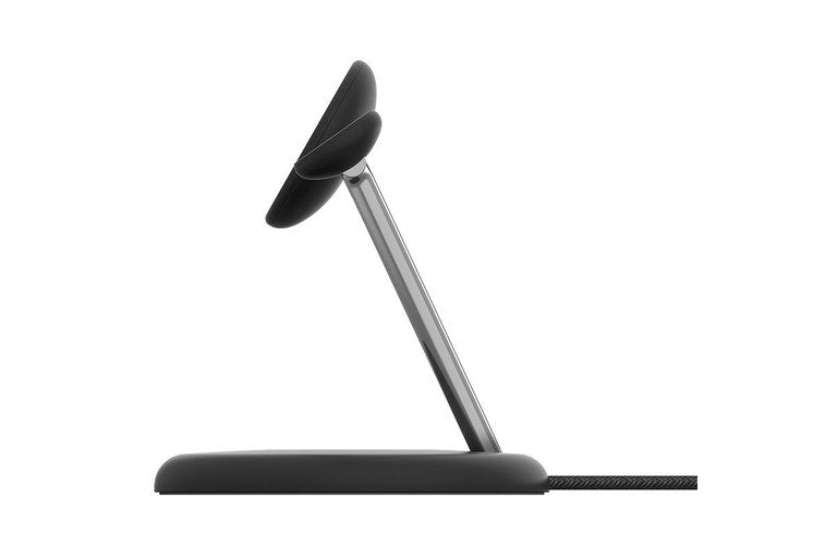 Belkin BoostCharge Pro 3-in-1 Qi2 Wireless Charging Stand 15W - Black [WIZ023AUBK]