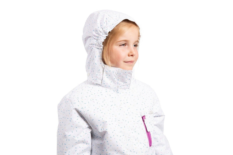 Trespass Girls Chic TP75 Ski Jacket (White) (9-10 Years)