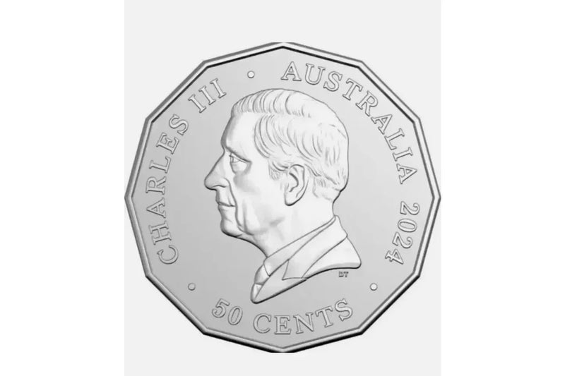 2024 50 Cent Bag NAIDOC Non Coloured Ram Bag Sealed 20 coins