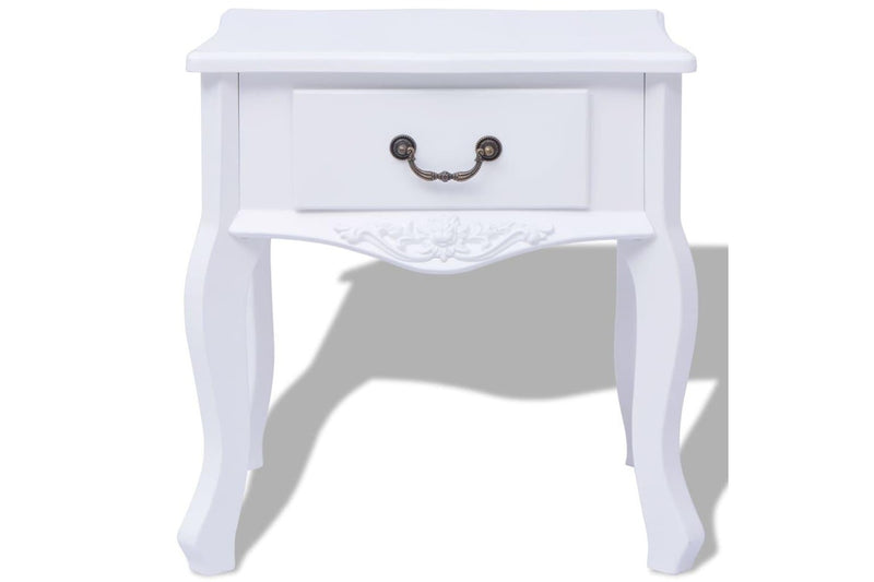 Bedside Cabinet Mdf White Bedside Tables