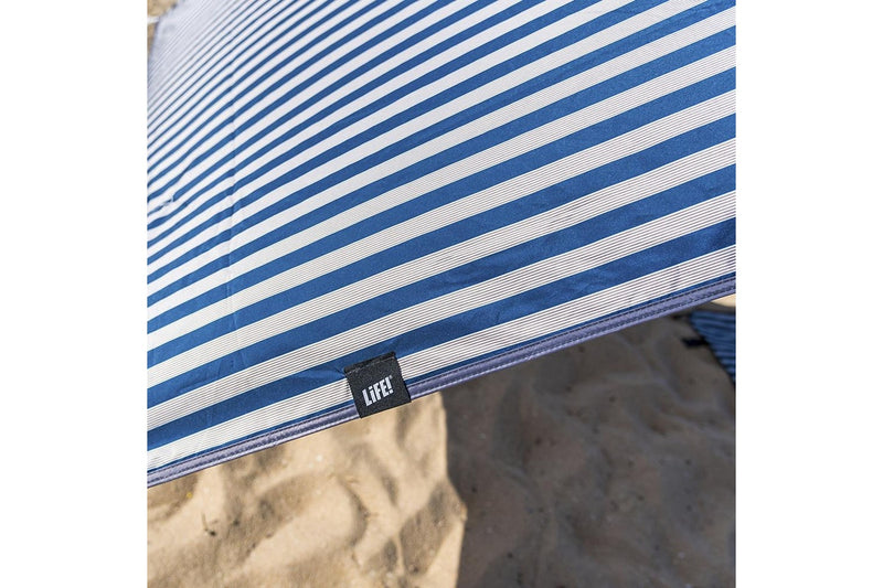 Life! Haven 150cm x 320cm A Frame Outdoor UV Sun Tent Shelter Canopy Retro Navy