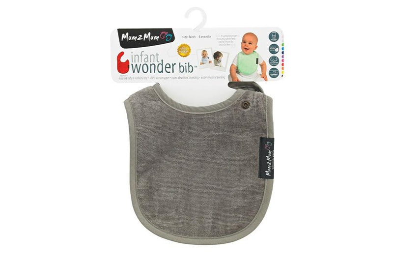 Mum 2 Mum: Infant Wonder Bib - Mushroom