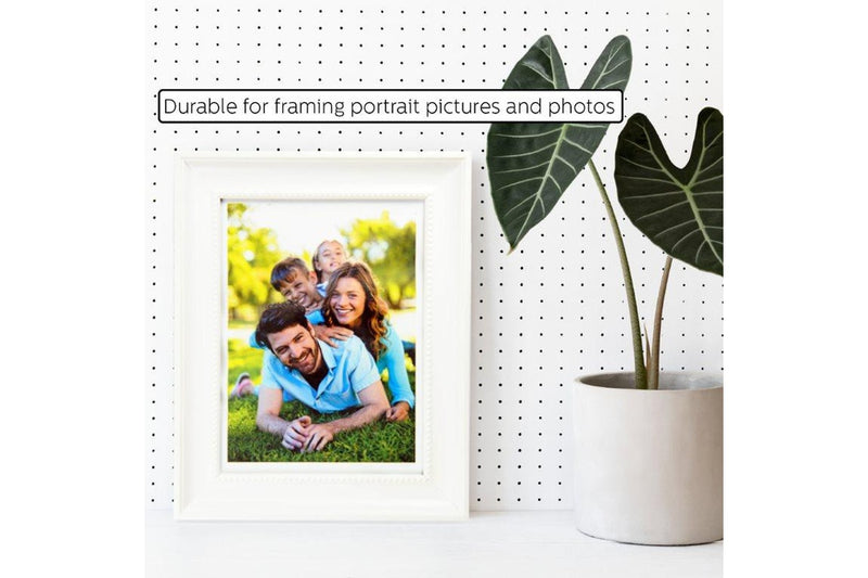 UniGift Photo Frame, Picture Frame Set with Glass Front - White (15x20cm)