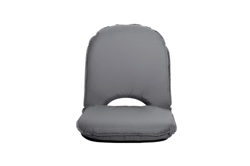 Artiss Floor Lounge Sofa Camping Chair Grey