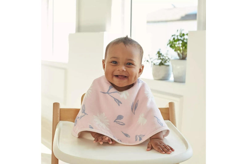 Aden + Anais: Silky Soft Bamboo Burpy Bib - Vintage Floral