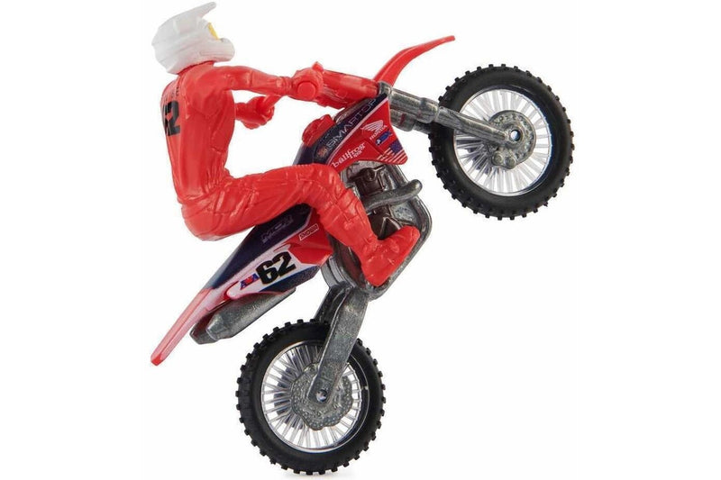 SX: Supercross 1:24 Die Cast Motorcycle - Vince Friese #62