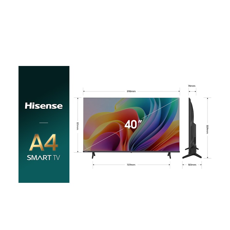 Hisense 40-inch A4SAU Full HD DLED Smart TV