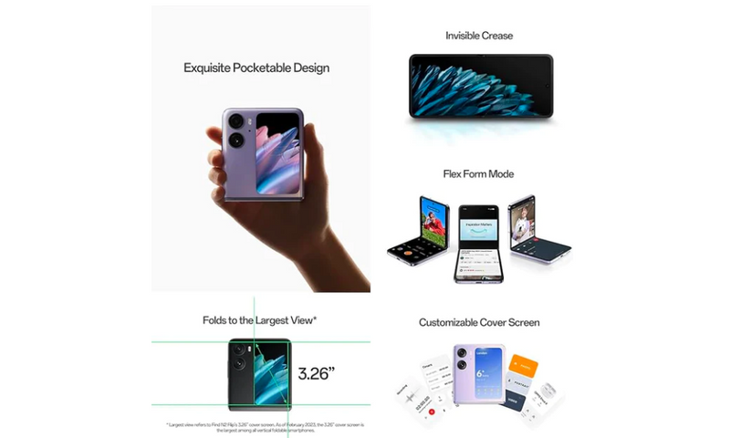 OPPO Find N2 Flip - Astral Black