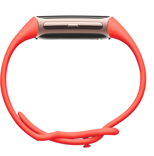 Fitbit Charge 6 - Coral/Champagne Gold Aluminium