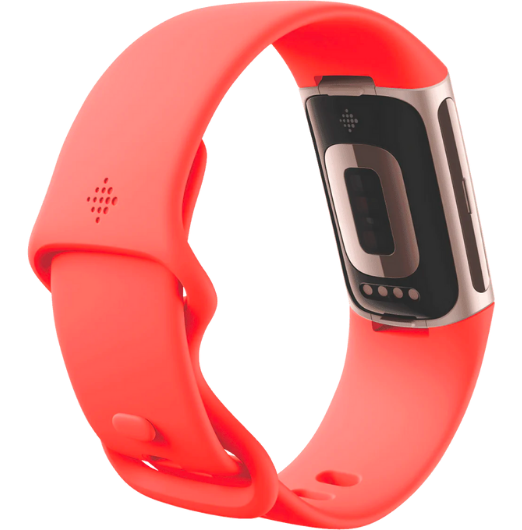 Fitbit Charge 6 - Coral/Champagne Gold Aluminium