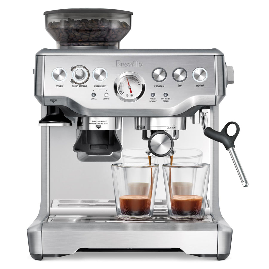 Breville the Barista Express Coffee Machine (Brushed Stainless Steel) — view 1