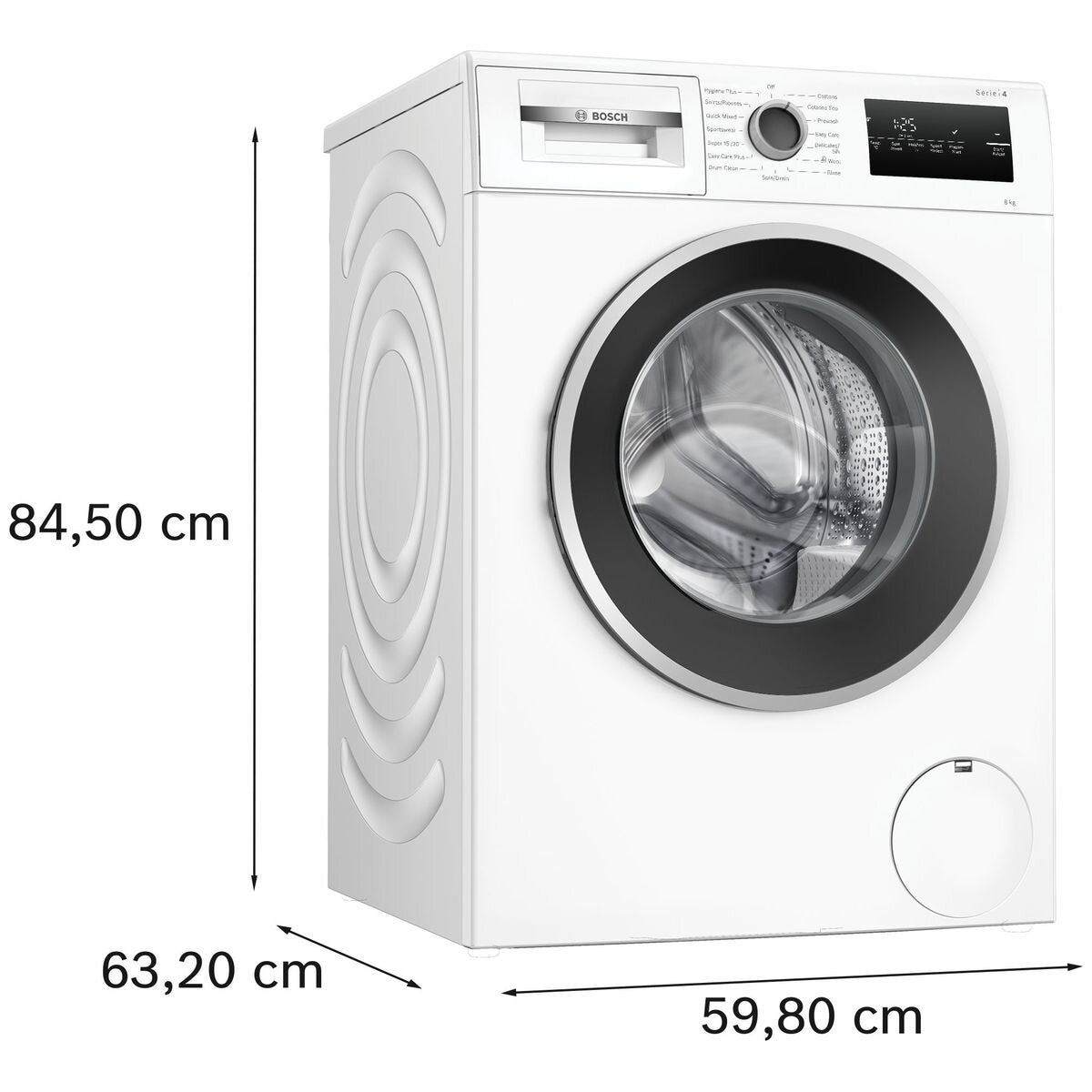 Bosch 8kg Series 4 Front Load Washing Machine-White WAN28288AU