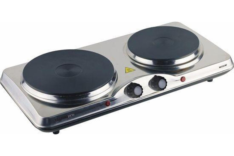 Portable Electric Stove Double Twin Hot Plate Cooker RV Cooktop Cooking Home