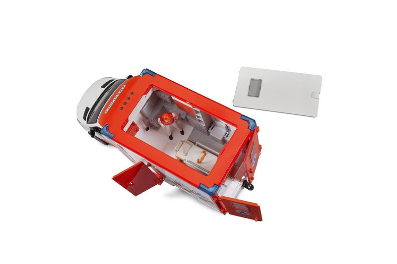 Bruder 1:16 Mercedes G3 Sprinter Ambulance Vehicle w Driver Light & Sound 4y+