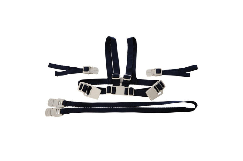 2x Dreambaby Kids Children Walking High Chair Safety Harness Reins Strap Navy