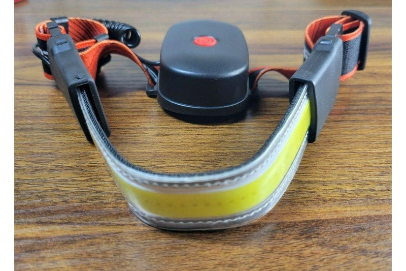 Ozstock COB Flood Light Headlamp LED Soft Light Band Headlight Hiking Fishing Work lamp