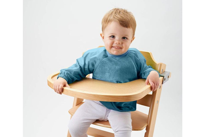 Mum 2 Mum: Long Sleeved Wonder Bib - Denim (18-36 Months)
