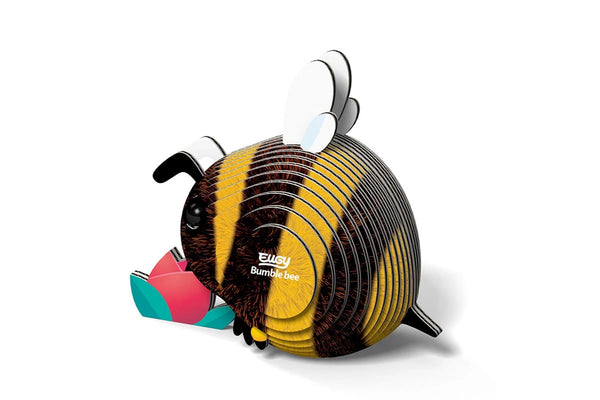Eugy: Bumble Bee - 3D Cardboard Model