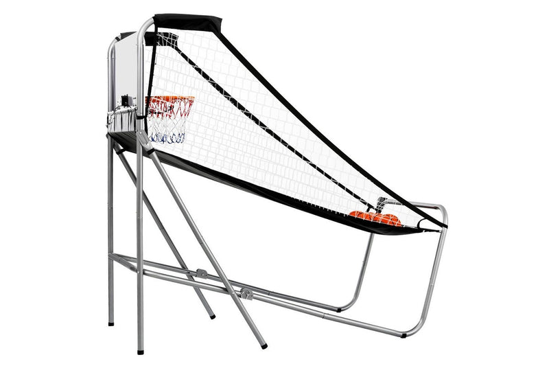 Basketball Arcade Game Electronic Scorer 8 Games Double Shoot Grey