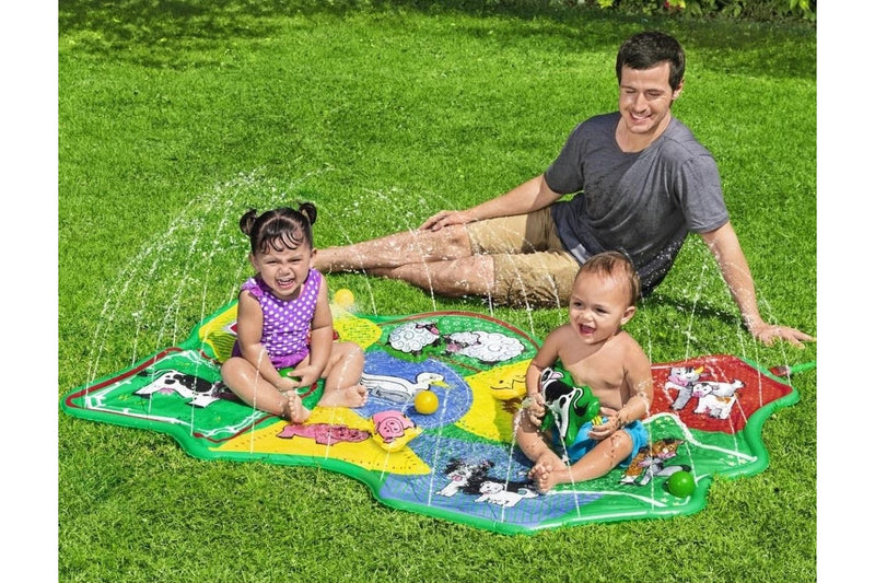 Bestway: LIL' Barnyard Babies Splash Pad (65" x 44"/1.65m x 1.12m)