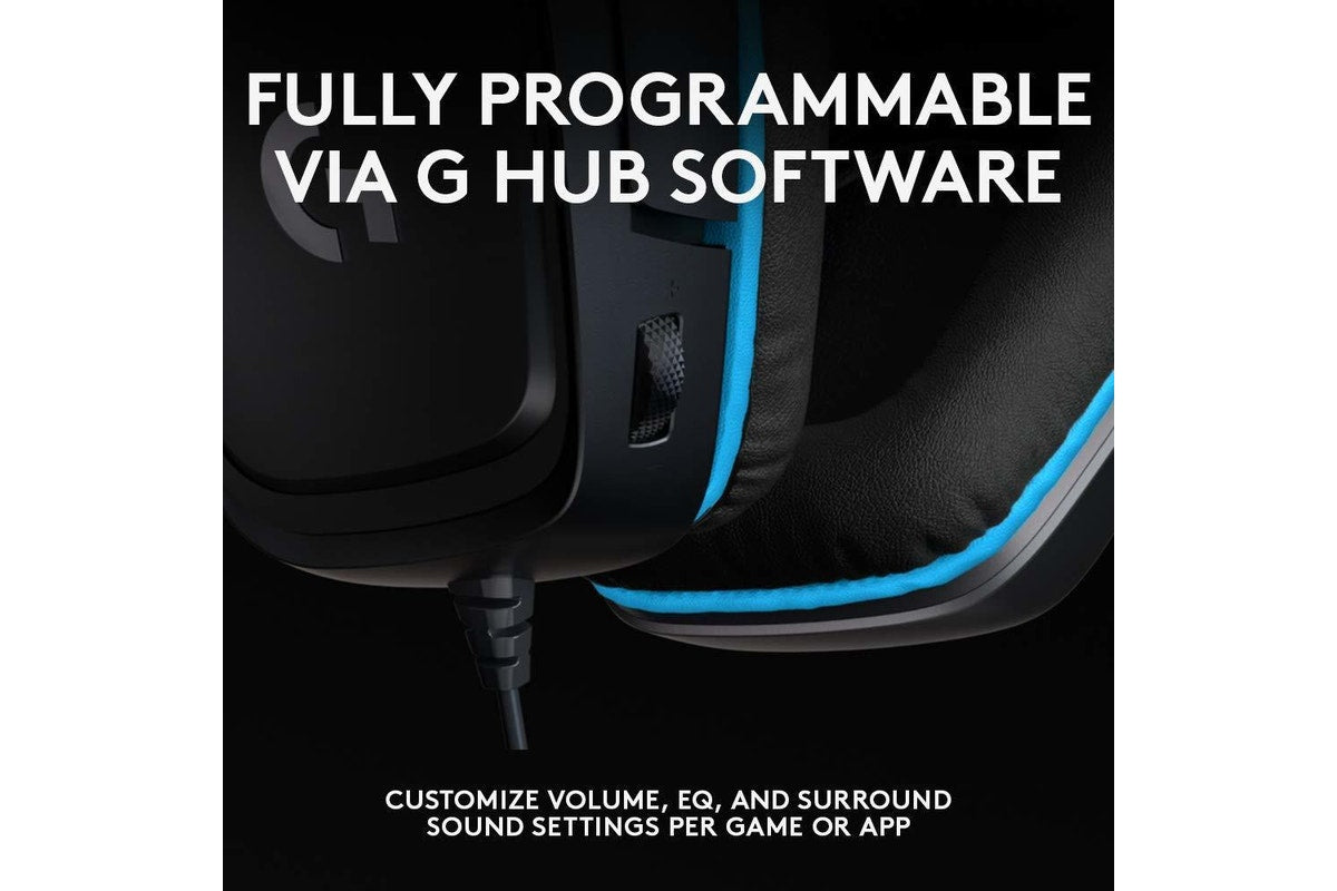 Logitech G432 7.1 Surround Sound Wired Gaming Headset