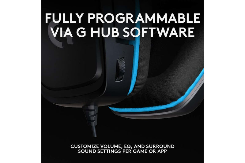 Logitech G432 7.1 Surround Sound Wired Gaming Headset