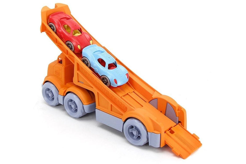 Green Toys: Racing Truck with 2 Race Cars