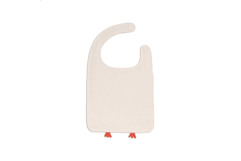 Lazy Goose Baby Cotton Bib