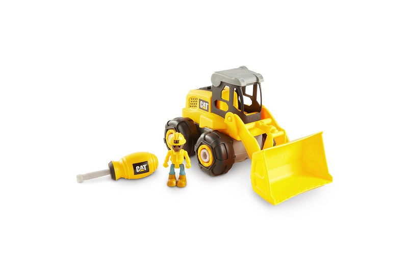CAT Build Your Own DIY Junior Crew Machine Truck Kids Childrens Toy Assorted 3+