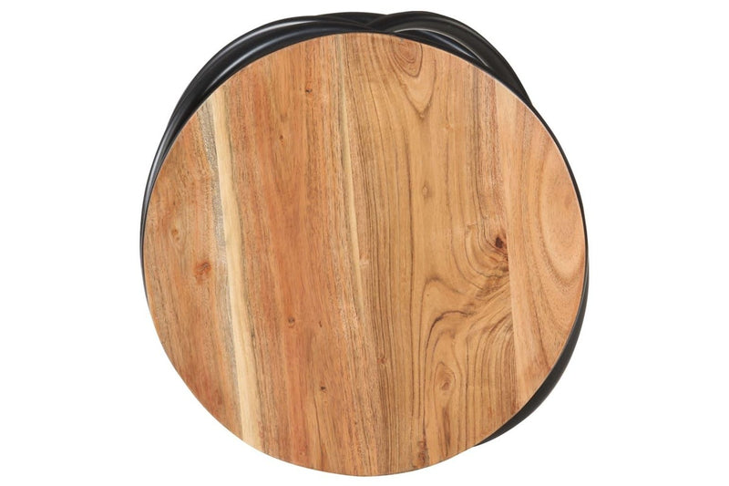 End Table 40x40x52 cm Solid Acacia Wood vidaXL