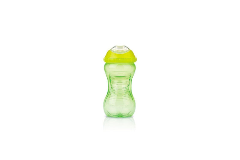 2x Nuby Ultra Sipper No Spill Gripper Drinking Cup w Spout 420ml 12m+ Assorted