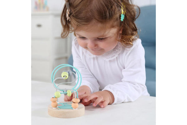 Kaper Kidz Lion & Elephant Jungle Animal Small Roller Coaster Maze Kids Toy 12m+