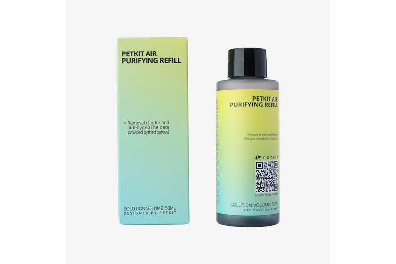 Petkit Concentrated Air Purifying Refill 50Ml X4 (Essential Replacement For Pura Automated Litter Box) Cat Litter