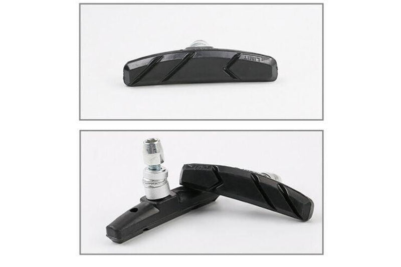 1 Pair V Brake Type Pads Mountain Bicycle V Braking Pads Blocks Shoes for Bike