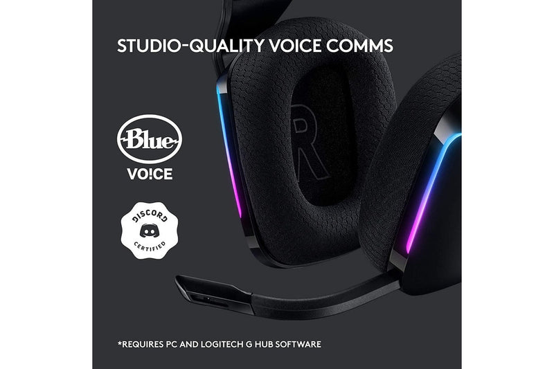 Logitech G733 LIGHTSPEED Wireless RGB Gaming Headset - Black