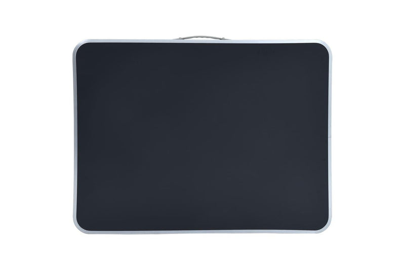 Foldable Camping Table With Metal Frame 80X60 Cm Grey Camping Tables