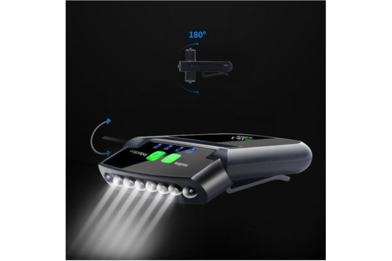 Usb Charging Induction Cap Light Waterproof Headlight Night Bule Head Torches
