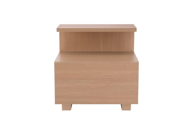 Artiss Bedside Table 1 Drawer - Pine