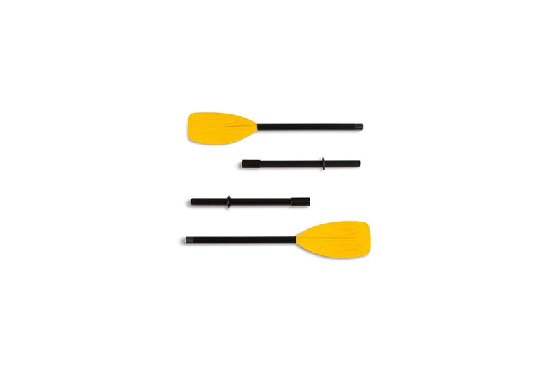 2pc Intex 122cm Ribbed Aluminium French Oars Paddles for Inflatable Boat YL BLK