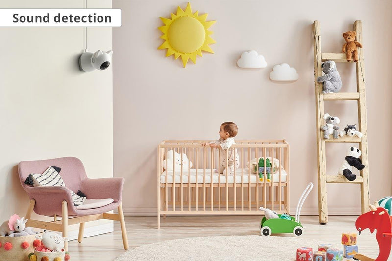 Kogan SmarterHome(TM) Pan & Tilt Smart Baby Monitor Security Camera