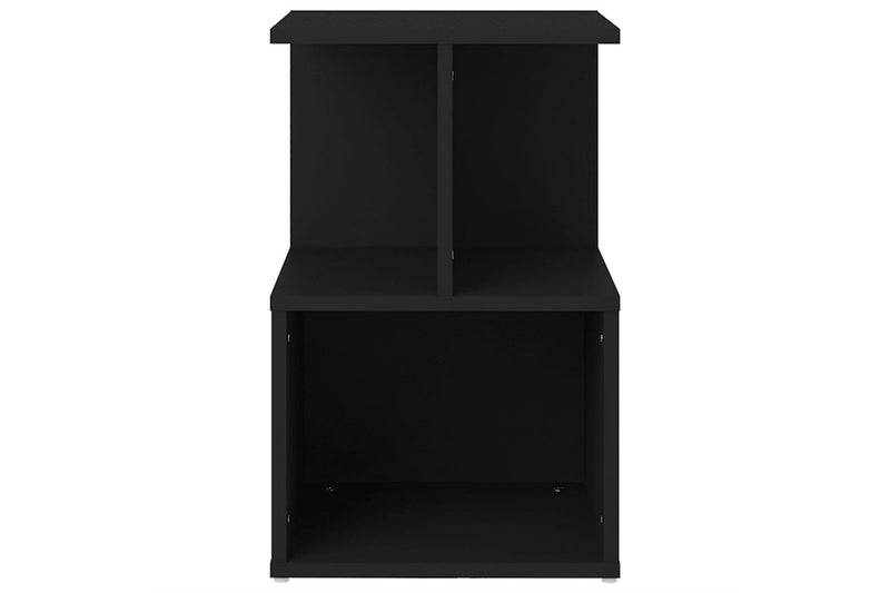 Bedside Cabinet Black 35X35x55 Cm Engineered Wood Bedside Tables