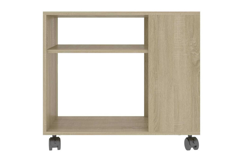 Side Table Sonoma Oak 70x35x55 cm Engineered Wood vidaXL