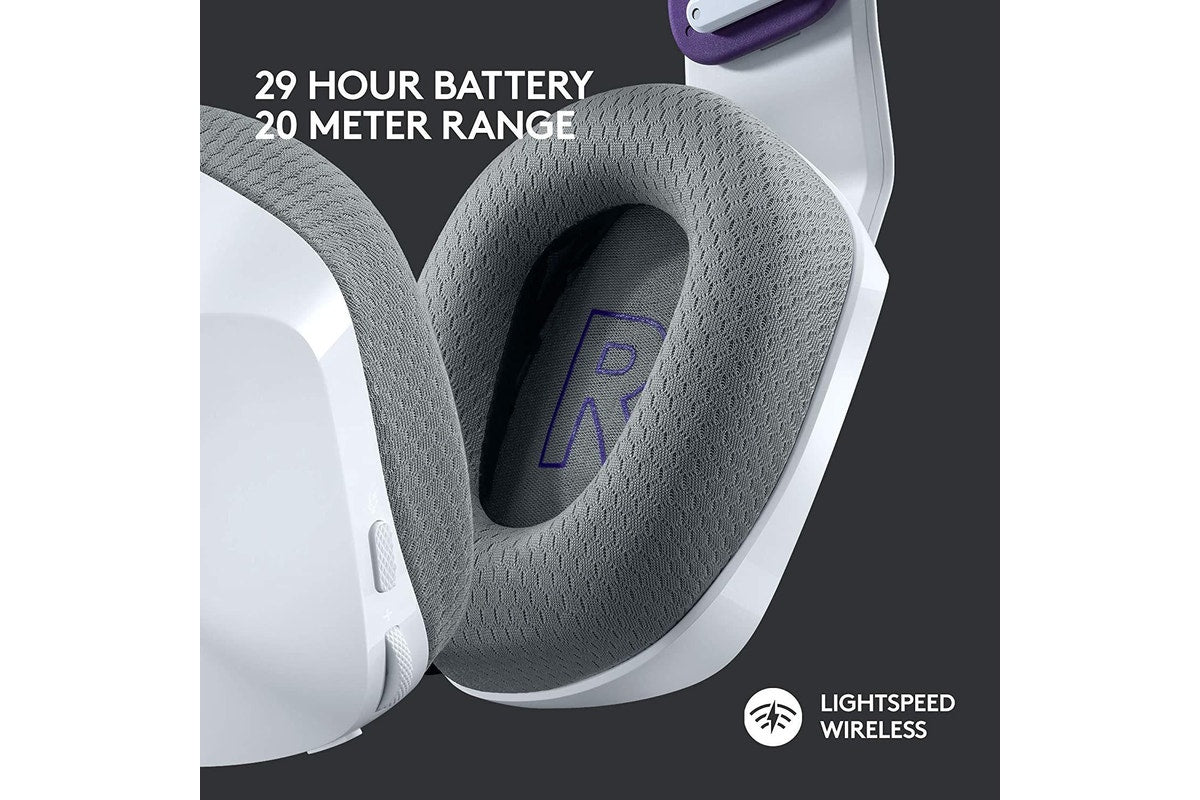Logitech G733 LIGHTSPEED Wireless RGB Gaming Headset - White