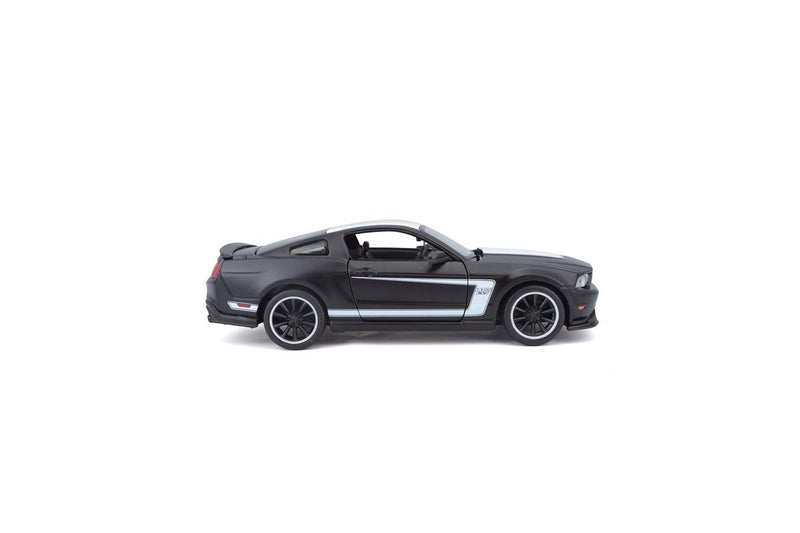 Maisto 2011 Ford Mustang Boss 302 Diecast Display Model 1:24 Scale Toy BLK 3+