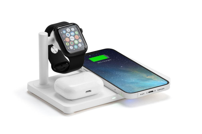 Kogan 15W 3-in-1 Wireless Charger (MFI Certified)