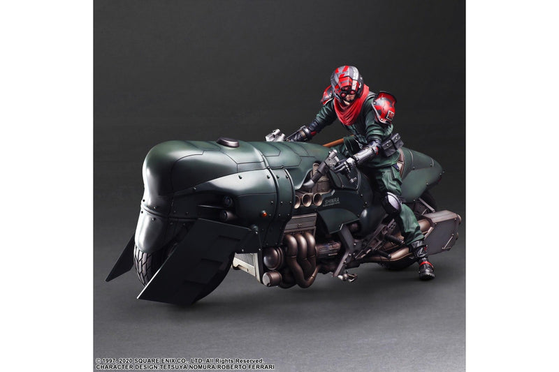 Final Fantasy VII Remake: Bike Guard & Bike - Play Arts Kai Figure Set