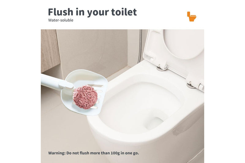 Pawz 2.5kg Tofu Cat Litter Clumping Flushable Fast Super Absorben Watermelon x2